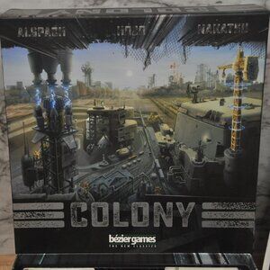 Colony Board Game by Bezier Games – Used Like New, Complete